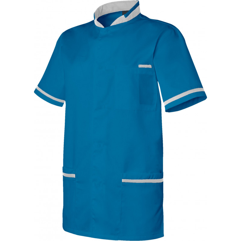 Tunique de travail, Manches Courtes, Col officier