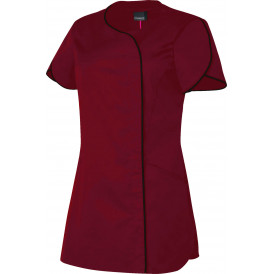 Tunique femme ONDINE MOLINEL col V manches tulipe avec passepoil contrasté (2)