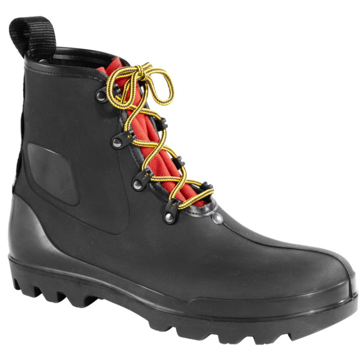 Chaussure brodequin de travail en caoutchouc recyclé sans sécurité