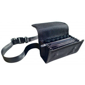 Sacoche Serveur Toile + Monnayeur 6P + Poche Zip Intérieure (2)
