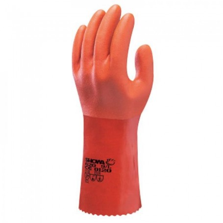 Paire de gants showa en pvc multi-usages longueur 34 cm.