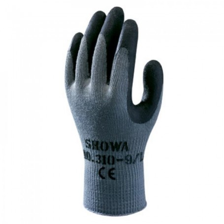 Gant nitrile trempe support polyester/nylon showa.