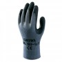 Gant nitrile trempe support polyester/nylon showa.