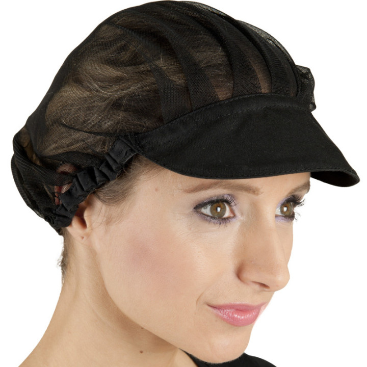 Casquette gavroche agroalimentaire filet aéré cuisine