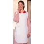 Chasuble avec boutonniere et double boutons popeline .