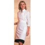 Bavette seville avec broderie anglaise.