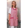 Blouse dame trois-quart sans manches rayee