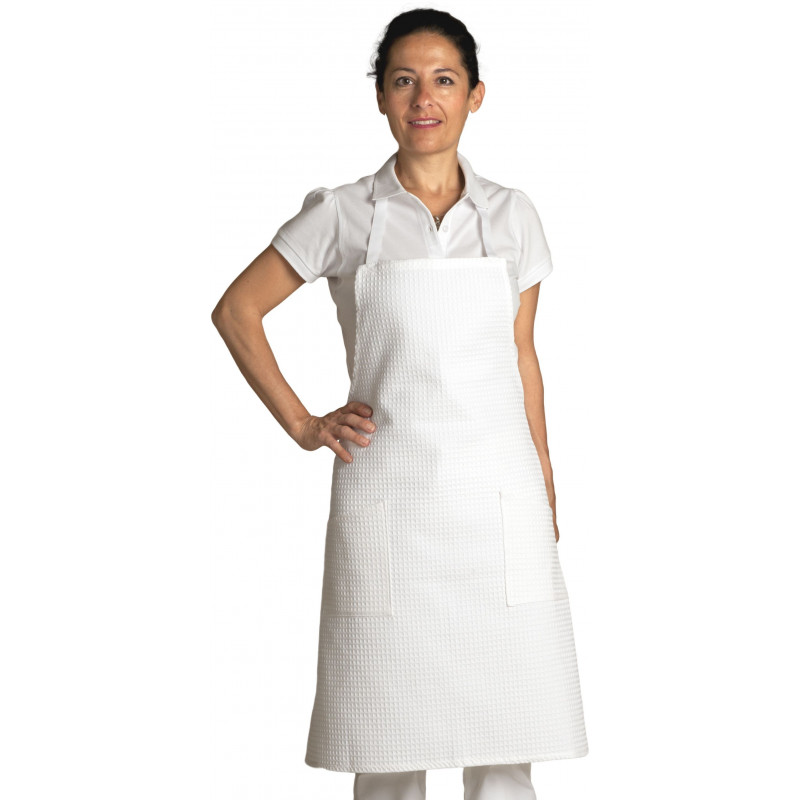 Tablier a bavette nid d abeilles