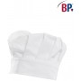 Toque petit chef reglable par elastique boutonniere