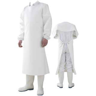 Tablier roméo polyuréthane agroalimentaire MNX