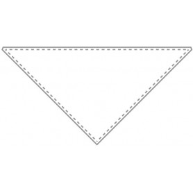 Tour de cou cuisinier en polyester et coton (2)