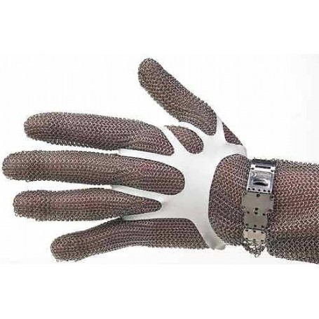 Fixe-gant pour gant maille inox
