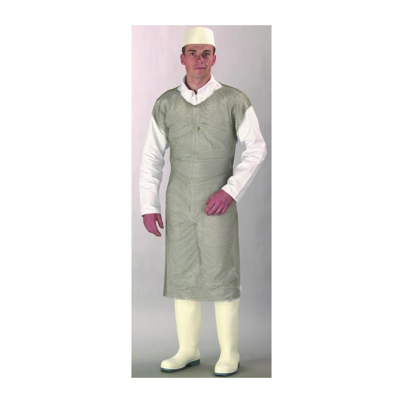 Chasuble désosseur maillover en cotte de mailles reversibles