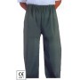 Pantalon de pluie: pvc.
