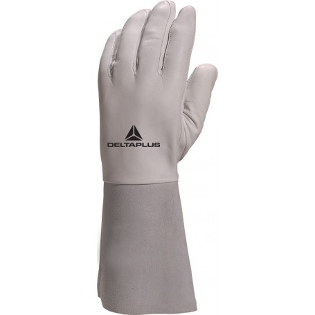 Gants soudeur en cuir tout fleur d'agneau