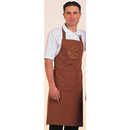 Tablier bavette brioche