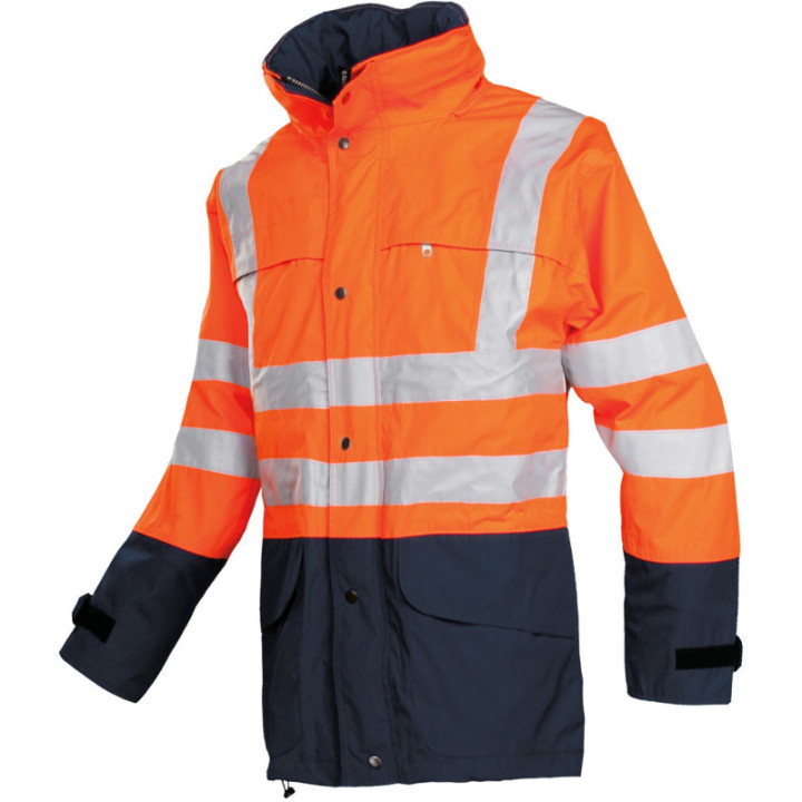 Parka haute visibilité Siopor Extra Sioen étanche pro