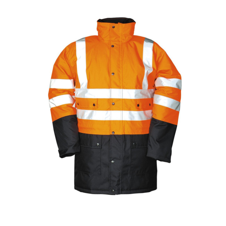 Parka hiver haute visibilité étanche Sioen travail
