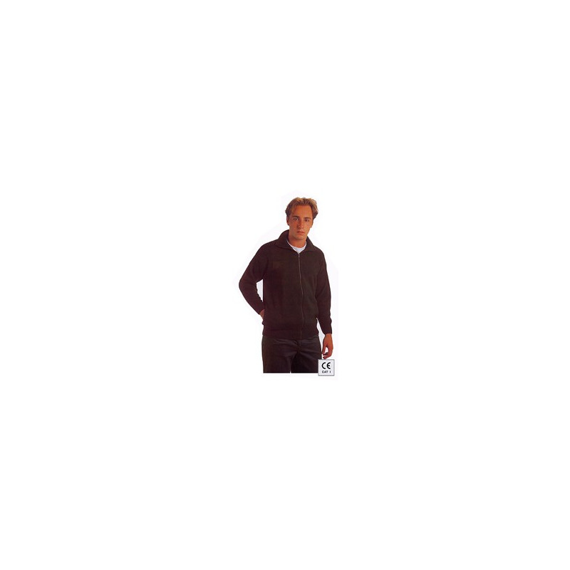 Veste en tricot homme: 100%fibre acrylique.