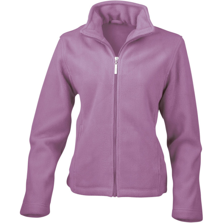 Blouson polaire femme Result rouge travail hiver