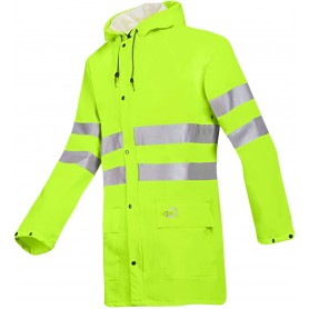 Veste de pluie Haute Visibilité en Flexothane classic