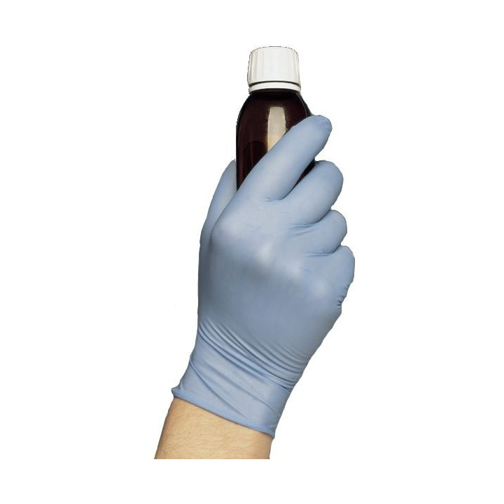 Gants nitrile jetables laboratoire hypoallergéniques pro