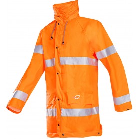 Veste de pluie de Haute Visibilté en Flexothane classic