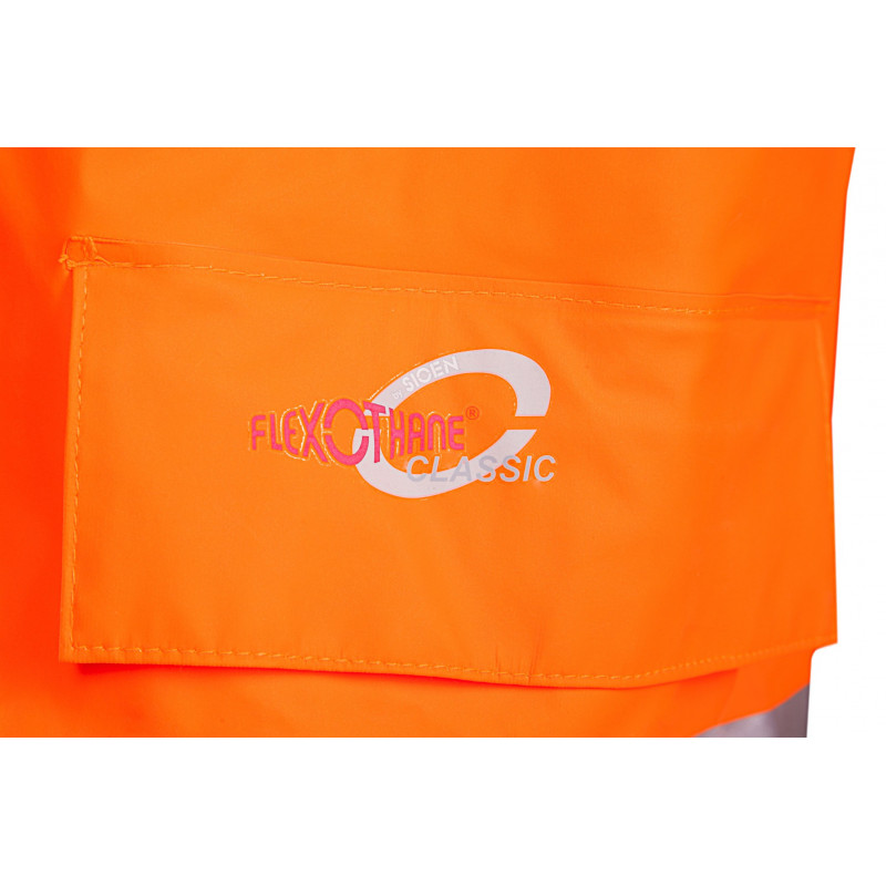 Veste de pluie de Haute Visibilté en Flexothane classic