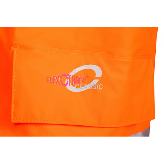 Veste de pluie de Haute Visibilté en Flexothane classic