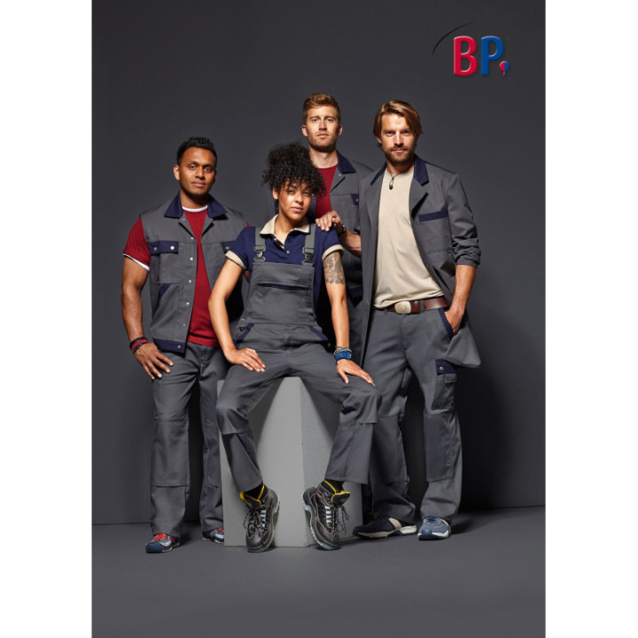 Blouson-veste bicolore de travail BP homme unisexe