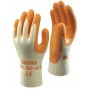Gants showa en tricot coton et paume enduite en latex
