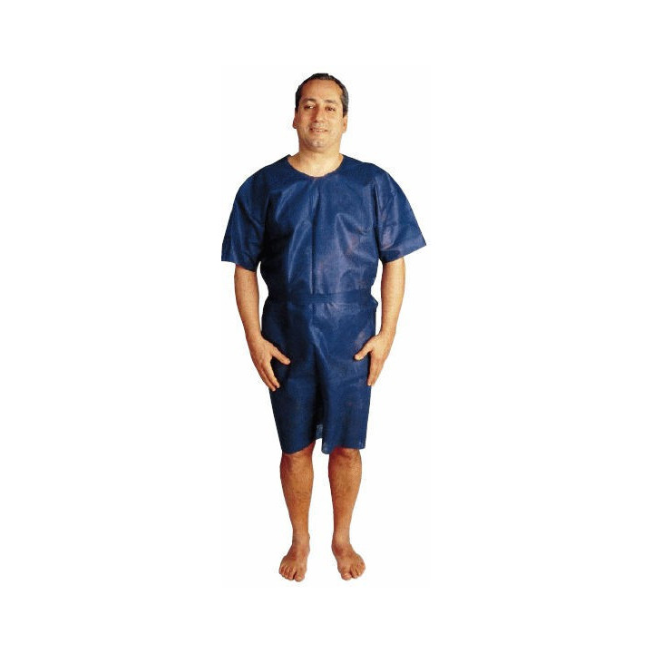 Chemise d’opéré jetable non stérile classe 1 adulte