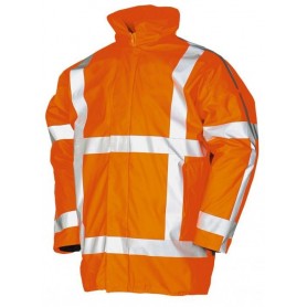 Parka Haute Visibilite Flexothane avec doublure detachable