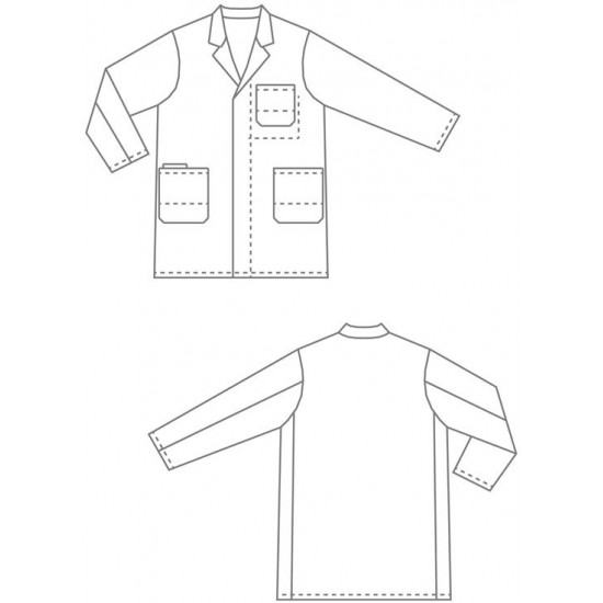 Blouse en coton homme manches longues