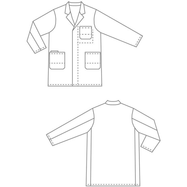 Blouse de travail homme coton manches longues BP