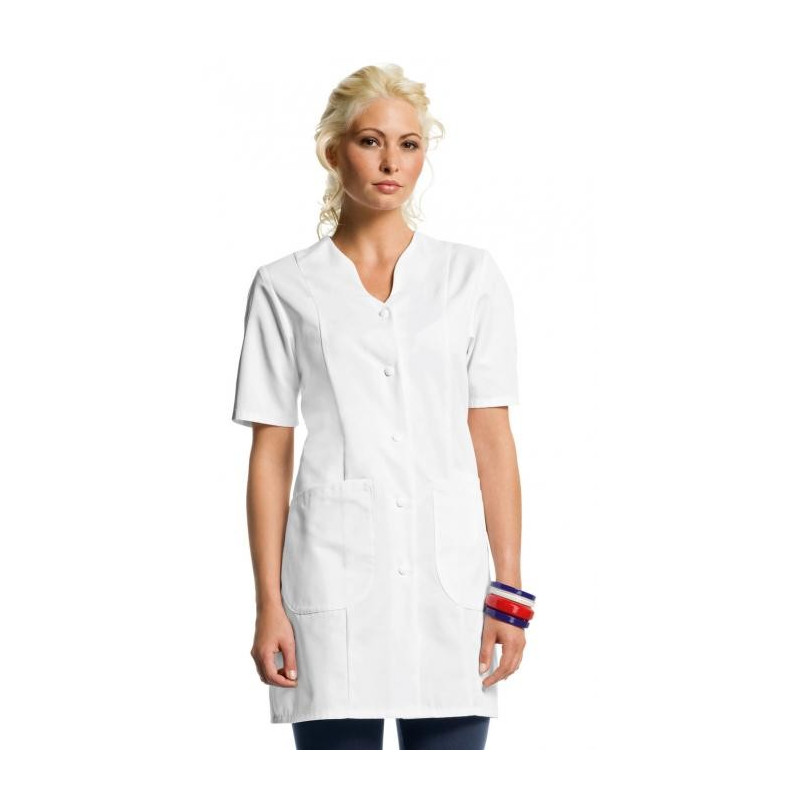 Tunique médicale femmes manches courtes