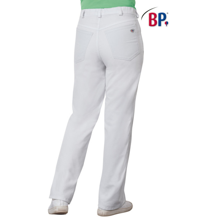 Pantalon médical mixte Comfortec stretch blanc BP