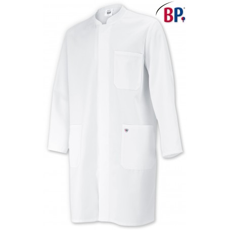 Blouse médicale col officier pour hommes et femmes