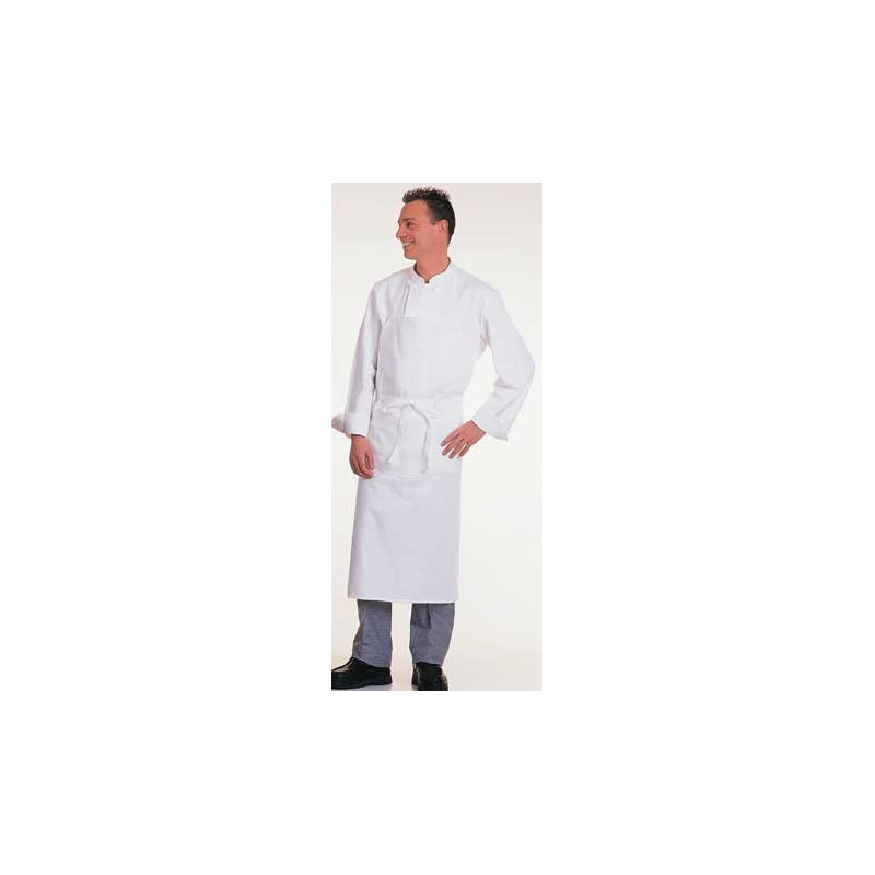 Tablier bavette en coton