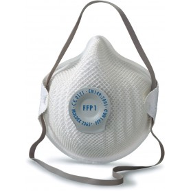 Masques anti-poussières jetables FFP1 D avec soupape Ventex