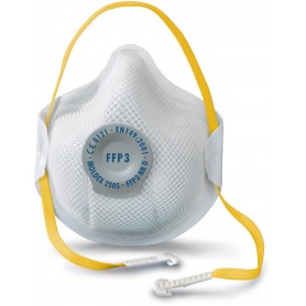 Masques anti-poussières jetables FFP3 NR D avec soupape Ventex