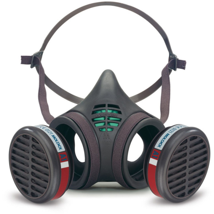 Demi-masque respiratoire anti-gaz réutilisable MOLDEX