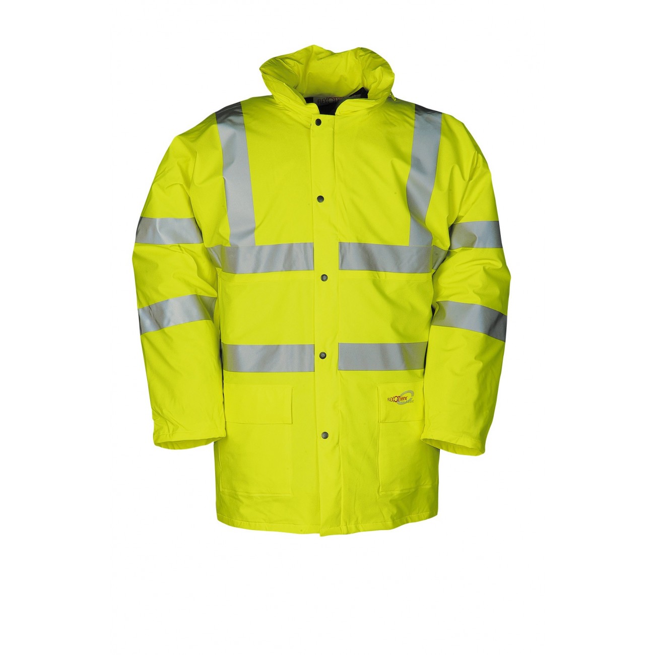 Parka hiver Haute Visibilité à doublure fixe en Flexothane