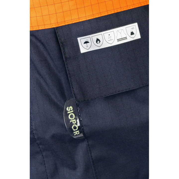 Parka anti-feu ATEX ignifuge antistatique Sioen