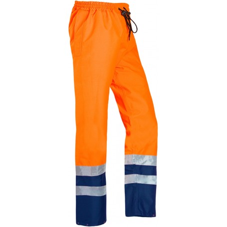 Pantalon de pluie bicolore Haute Visibilité