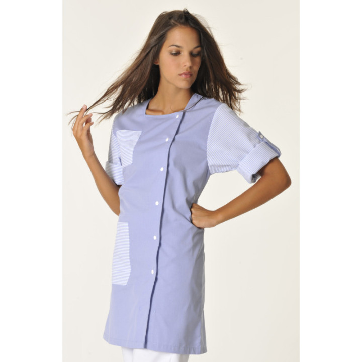 Tunique médicale femme MICHELLE manches transformables