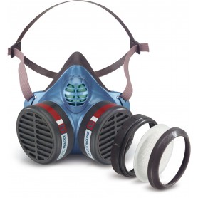Demi-masque anti-gaz jetable FFA2 P3 RD Série 5000