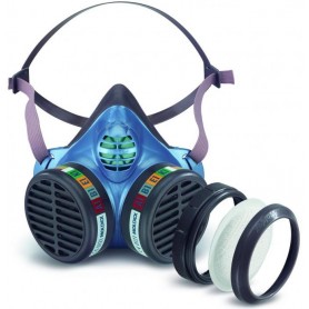 Demi-masque anti-gaz jetable FFA1B1E1K1 P3 RD Série 5000