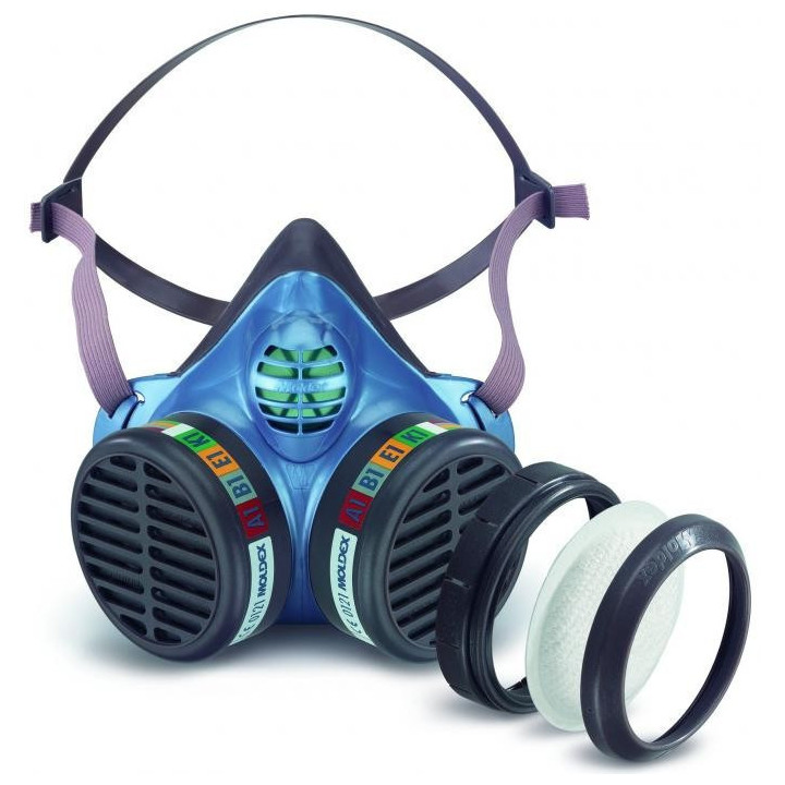 Demi-masque anti-gaz jetable FFA1B1E1K1 P3 RD Moldex