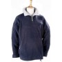 Sweat en laine polaire cotelé
